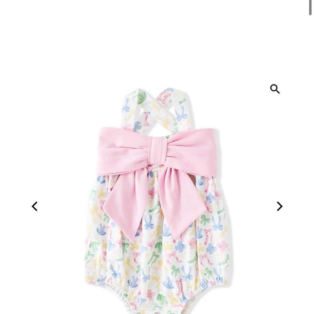 Bow Baby Romper